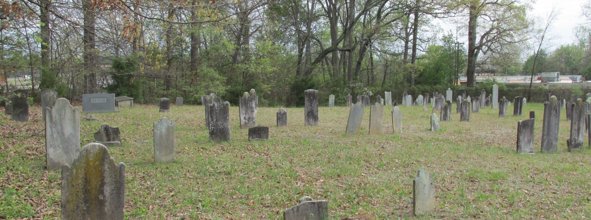 Sugar Creek Presbyterian Church Cemetary Sugar Creek Presbyterian Church Cemetery looking southeast.