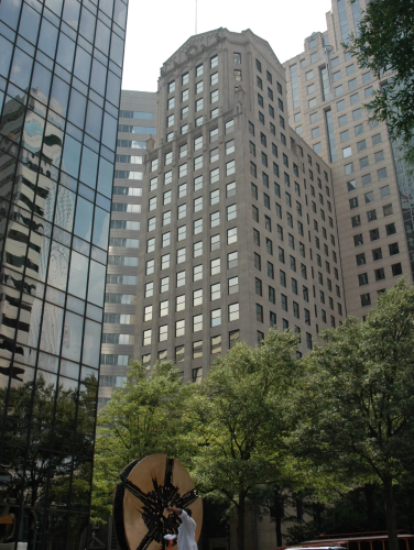 First National Bank in uptown Charlotte