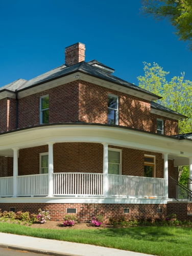 Exterior shot of the George Davis House