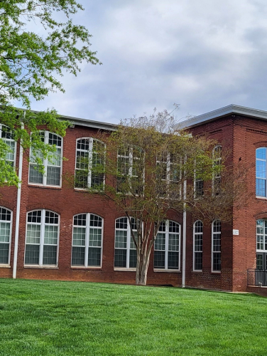 Exterior shot of the Mecklenburg Mill