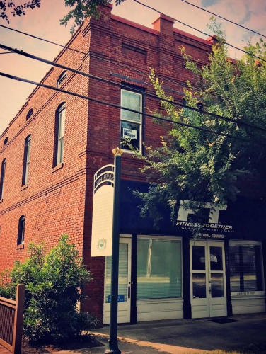 Exterior view of the Leeper and Wyatt Store