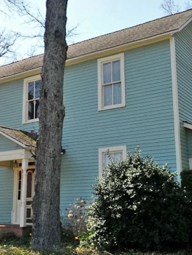 Exterior view of the Mt Zion Parsonage