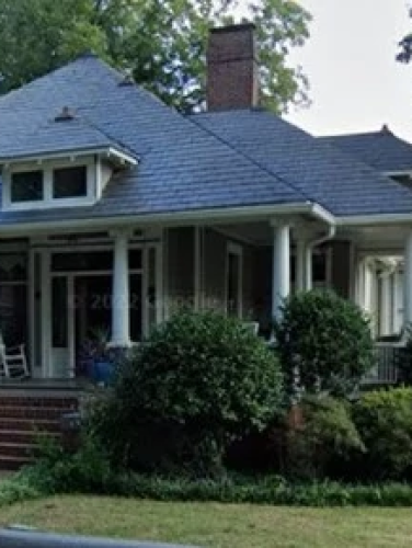 Exterior view of the W T McCoy House