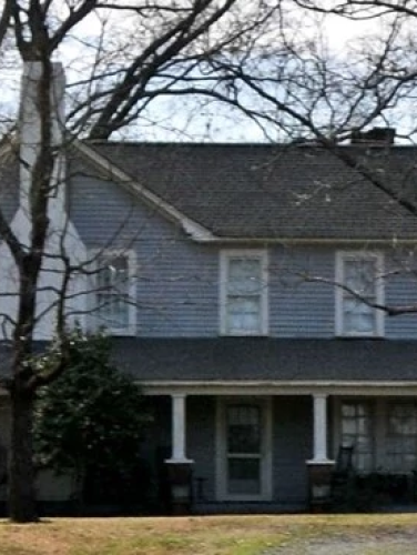 Exterior vie of the Blythe Homestead.