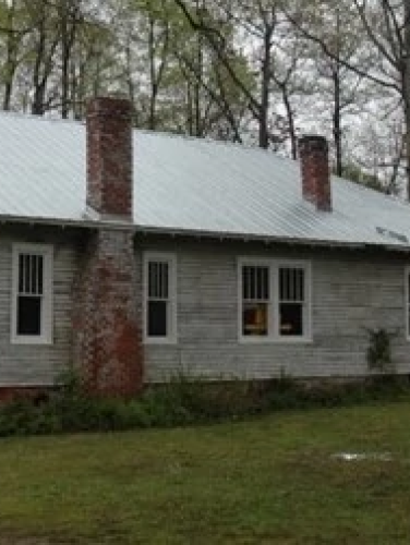 Exterior view of Lawing Farmhouse