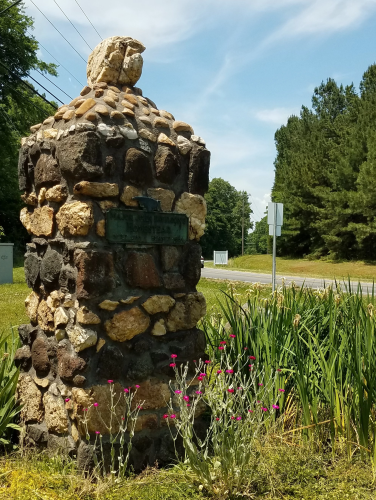 Exterior view of Rural Hill Directional Marker