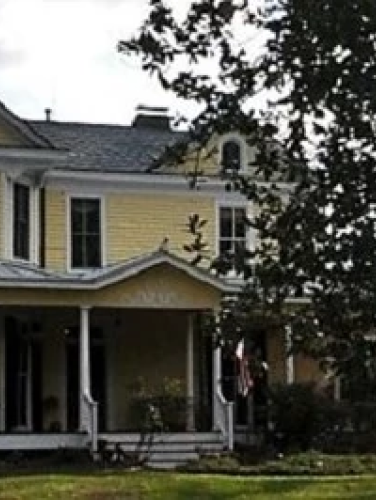 James A. Blakeney House on a cloudy day