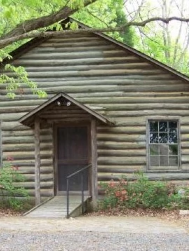 Providence Women's Club Community House surrounded by trees